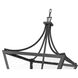 Montalcino 4 Light 18 inch Iron Ore Chandelier Ceiling Light