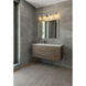 Bohin 4 Light 32 inch Chrome Vanity Wall Light
