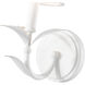 Aslin 1 Light 5 inch Textured White Wall Sconce Wall Light
