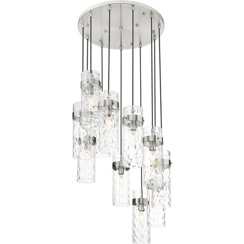 Fontaine 11 Light 26.25 inch Brushed Nickel Chandelier Ceiling Light