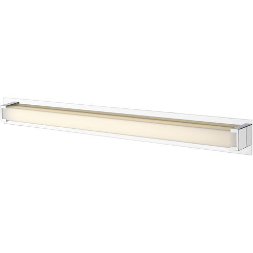 Elara LED 47.8 inch Chrome Vanity Wall Light