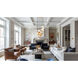 Renaud LED 28 inch Modern Gold Chandelier Ceiling Light