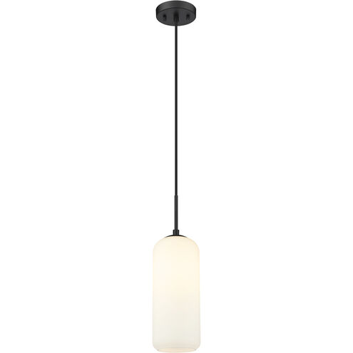 Monty 1 Light 5.25 inch Matte Black Pendant Ceiling Light