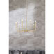 Gaultier 10 Light 44.75 inch Mondern Gold Chandelier Ceiling Light in Modern Gold