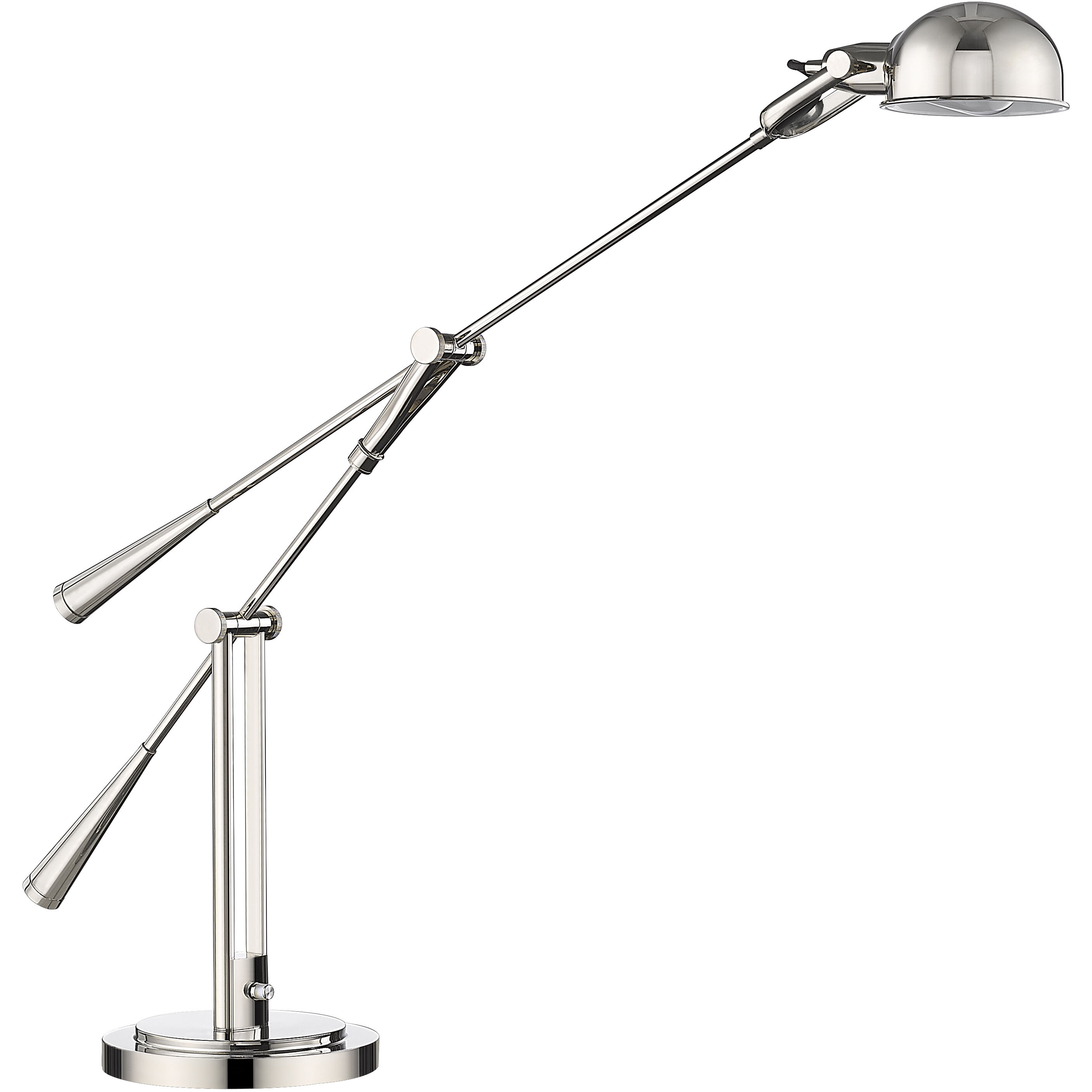 Grammercy Park 51.75 inch 100.00 watt Polished Nickel Table Lamp Portable Light