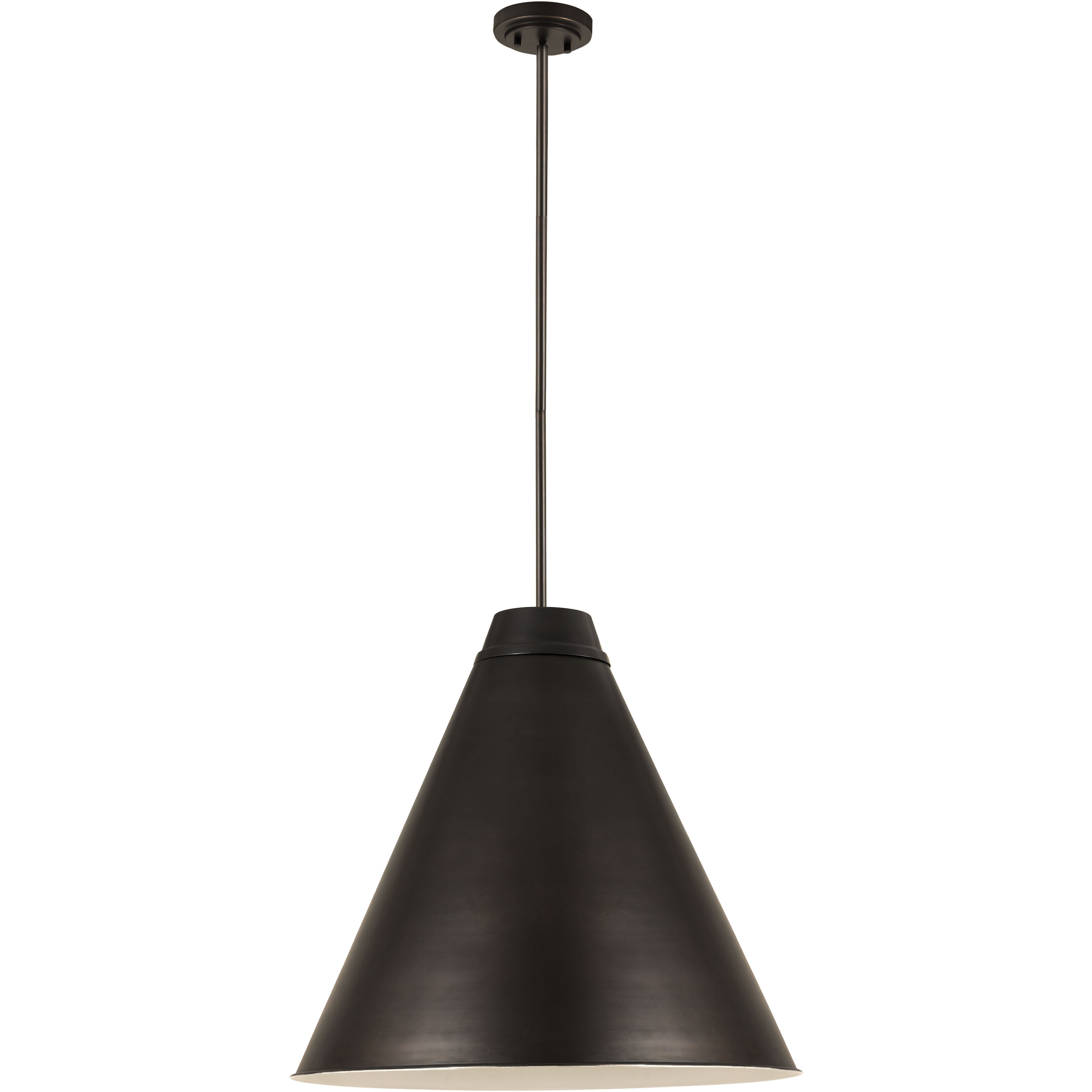 Eaton 1 Light 24 inch Bronze Plate Pendant Ceiling Light