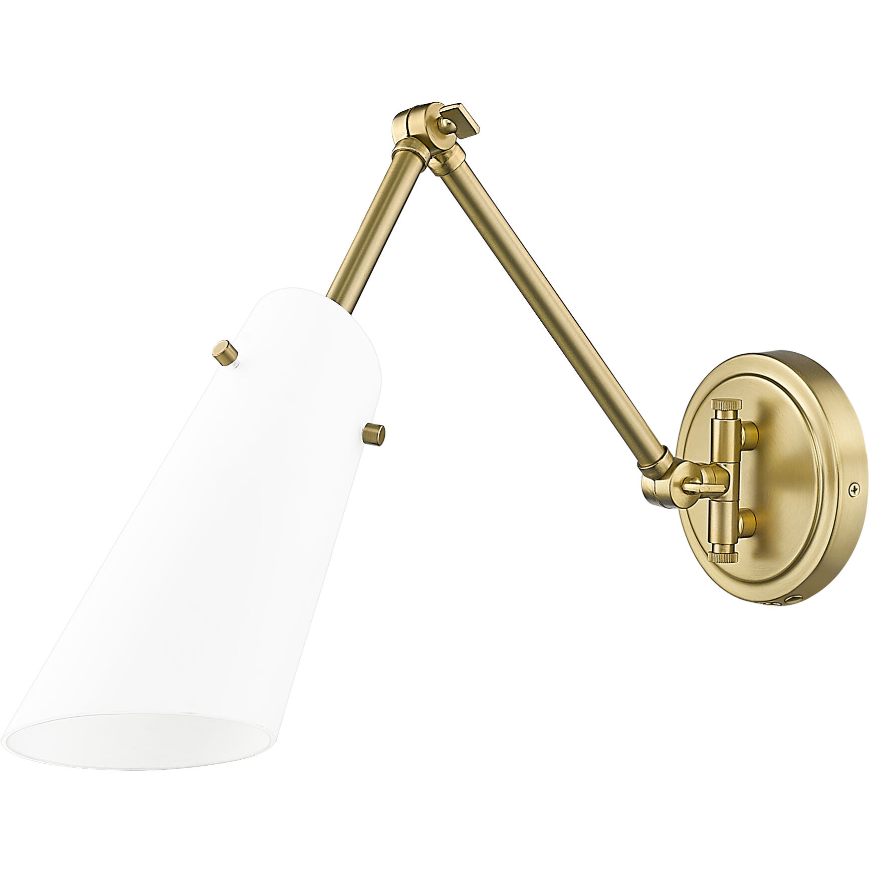 Julia 1 Light 5.25 inch Modern Gold Wall Sconce Wall Light