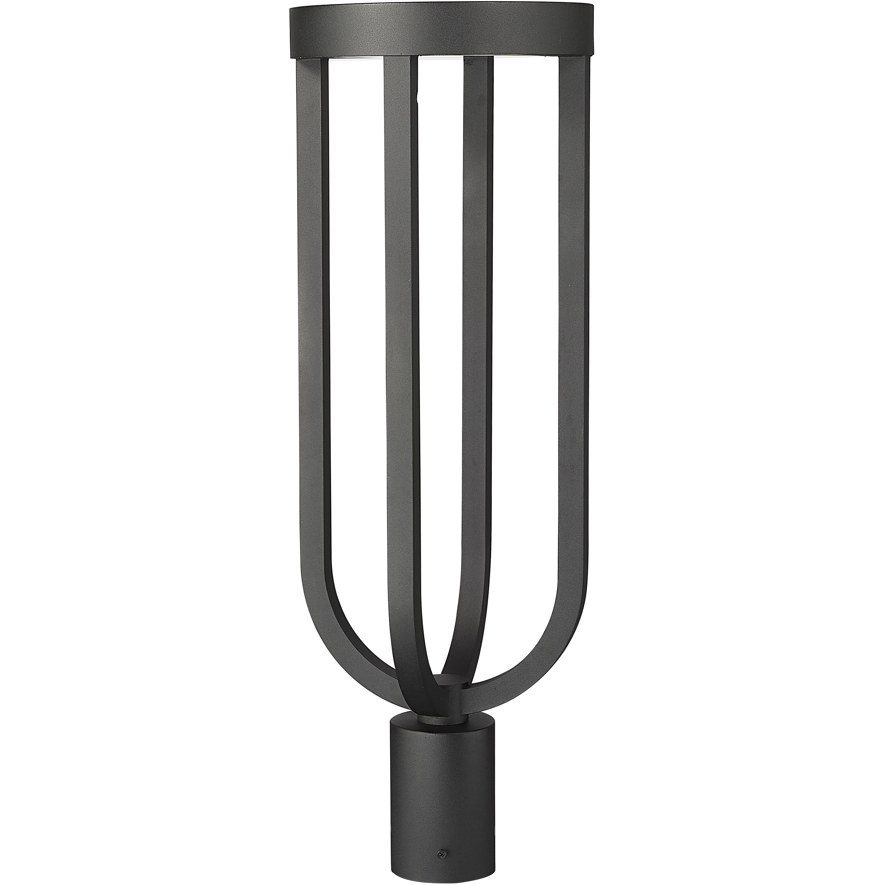 Leland LED 26.25 inch Sand Black Outdoor Post Mount Fixture