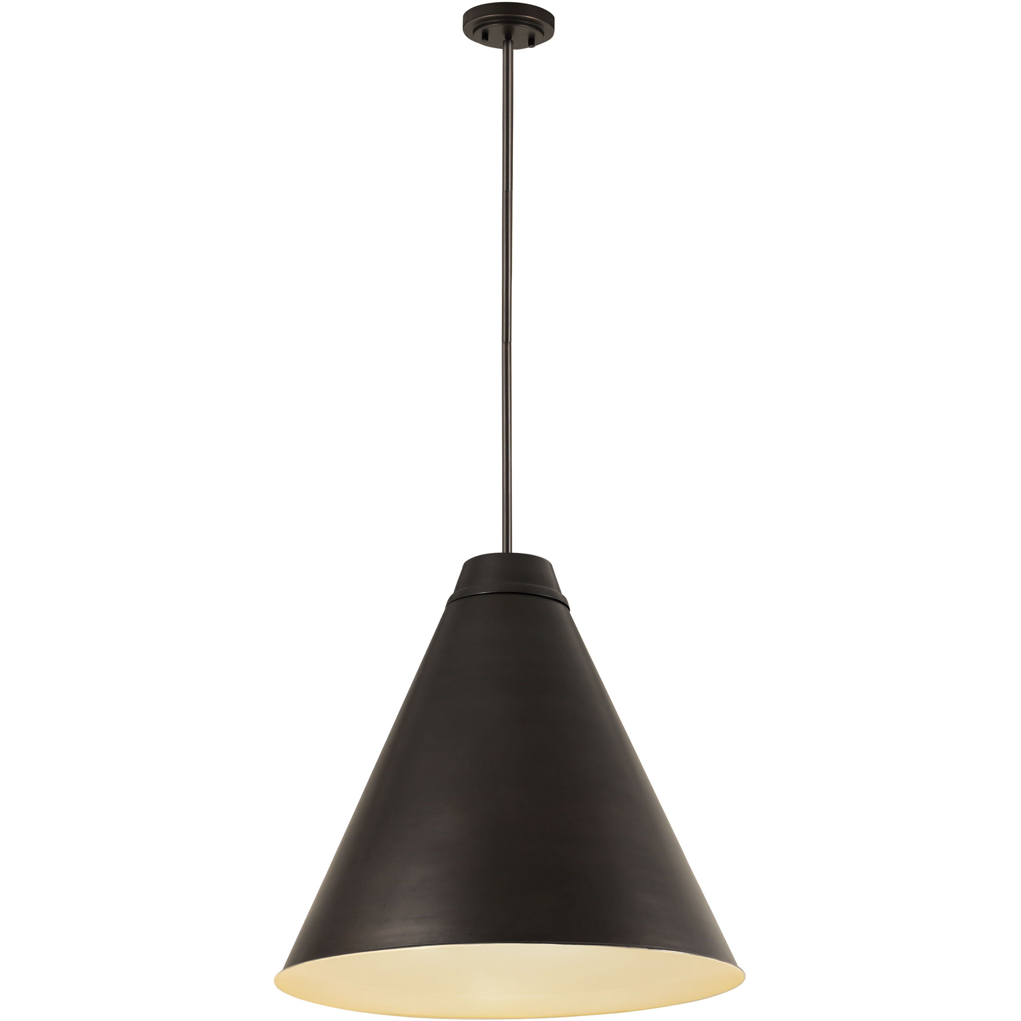 Eaton 1 Light 24 inch Bronze Plate Pendant Ceiling Light
