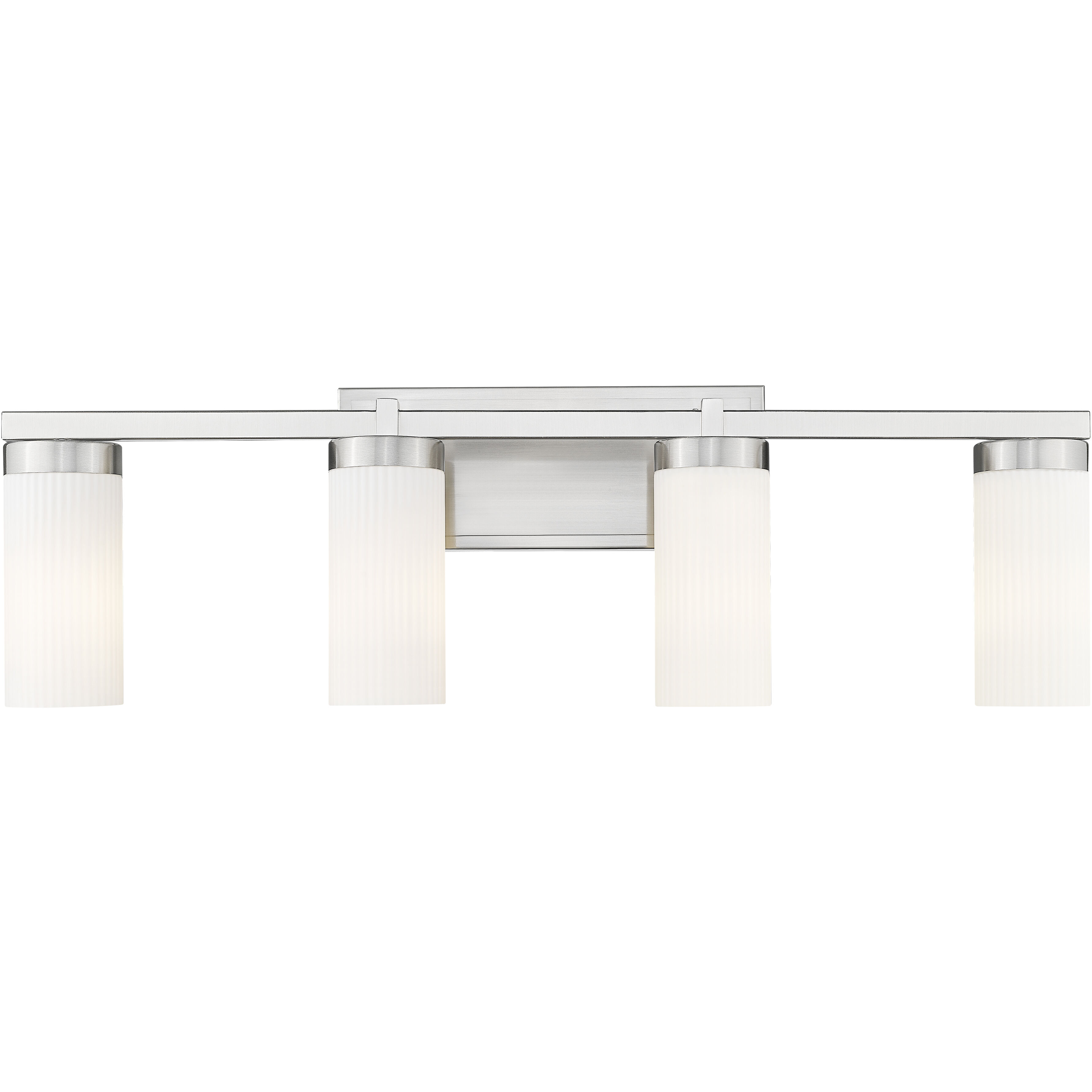 Danica 4 Light 29.5 inch Brushed Nickel Bath Vanity Light Wall Light