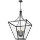 Montalcino 6 Light 26 inch Iron Ore Chandelier Ceiling Light
