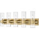 Lawson 5 Light 38 inch Rubbed Brass Vanity Wall Light
