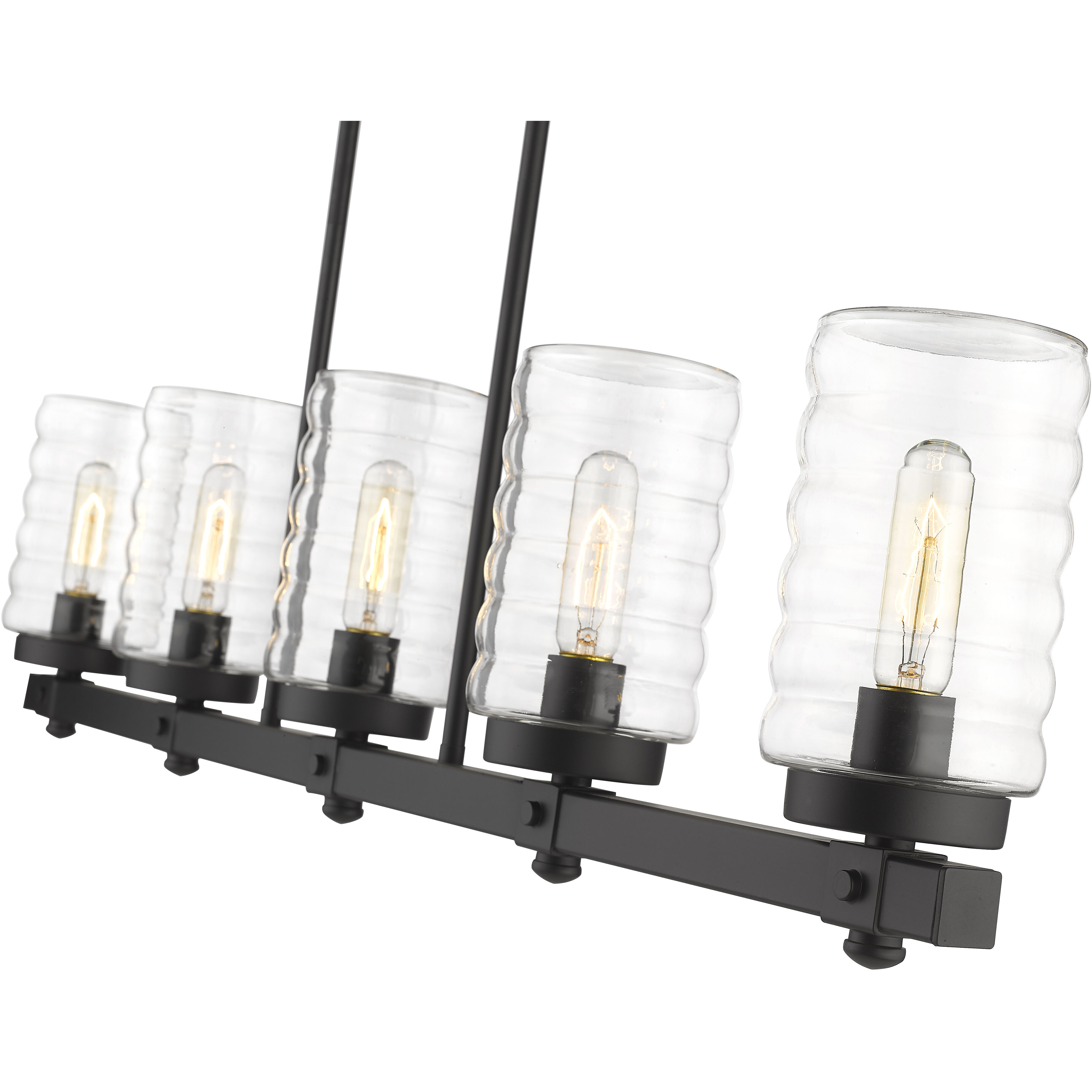 Z-Lite 588-5L-BK Tahoe 5 Light 4.5 inch Matte Black Outdoor