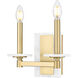 Kaden Wall Sconce Wall Light in Modern Gold
