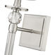 Mia 1 Light 5.5 inch Brushed Nickel Wall Sconce Wall Light