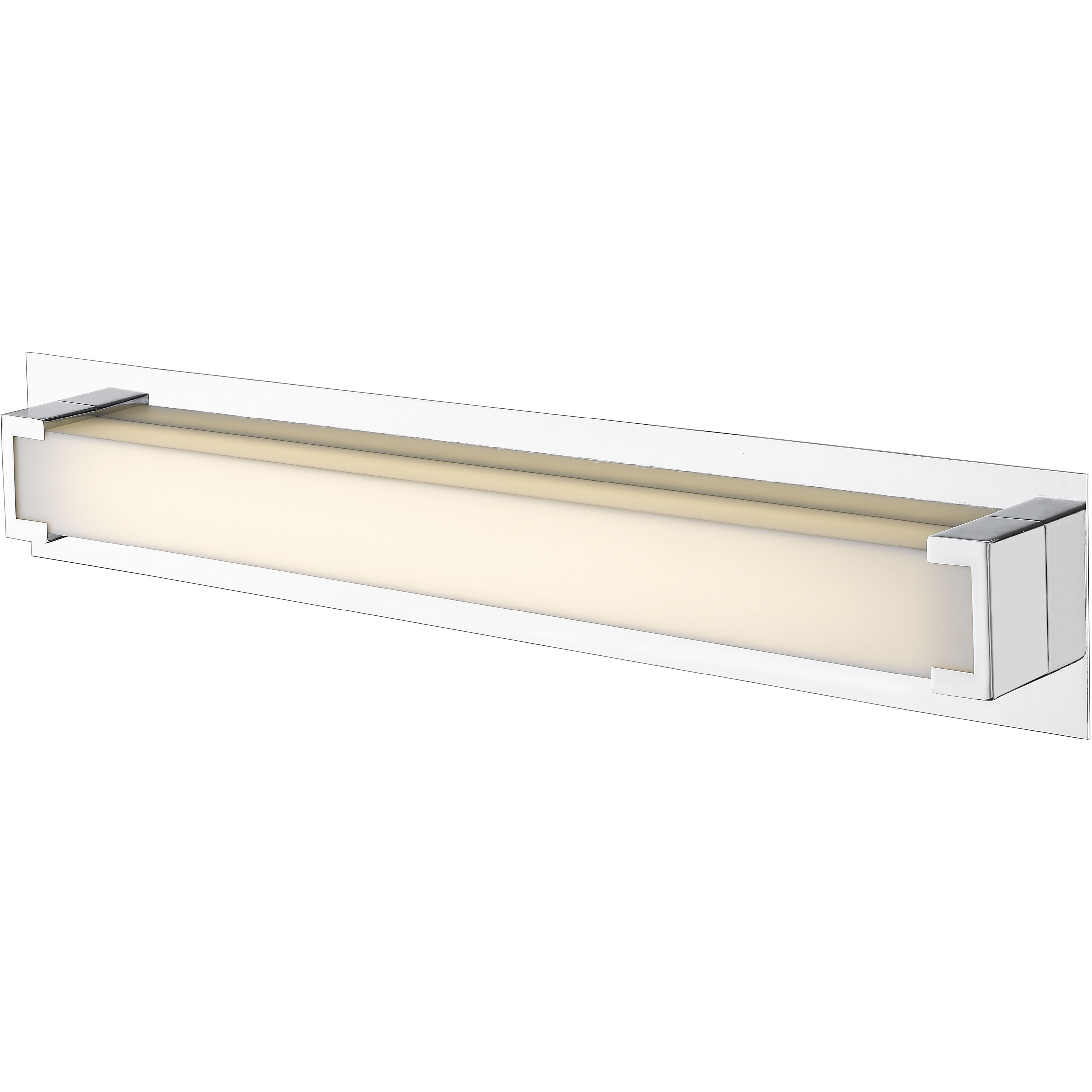 Elara LED 27.7 inch Chrome Vanity Wall Light