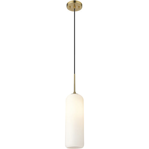 Monty 1 Light 5.25 inch Heritage Brass Pendant Ceiling Light