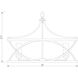 Malcalester 8 Light 30 inch Matte Black and Olde Brass Chandelier Ceiling Light
