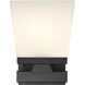 Astor 1 Light 5.75 inch Matte Black Wall Sconce Wall Light