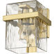 Bennington 1 Light 5.5 inch Modern Gold Wall Sconce Wall Light