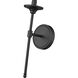 Emily Wall Sconce Wall Light in Matte Black