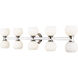 Artemis 10 Light 45 inch Chrome Vanity Wall Light