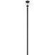 Davina 4 Light 143.25 inch Black Outdoor Post Mounted Fixture in G9