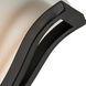 Lagoon 2 Light 15 inch Matte Black Flush Mount Ceiling Light