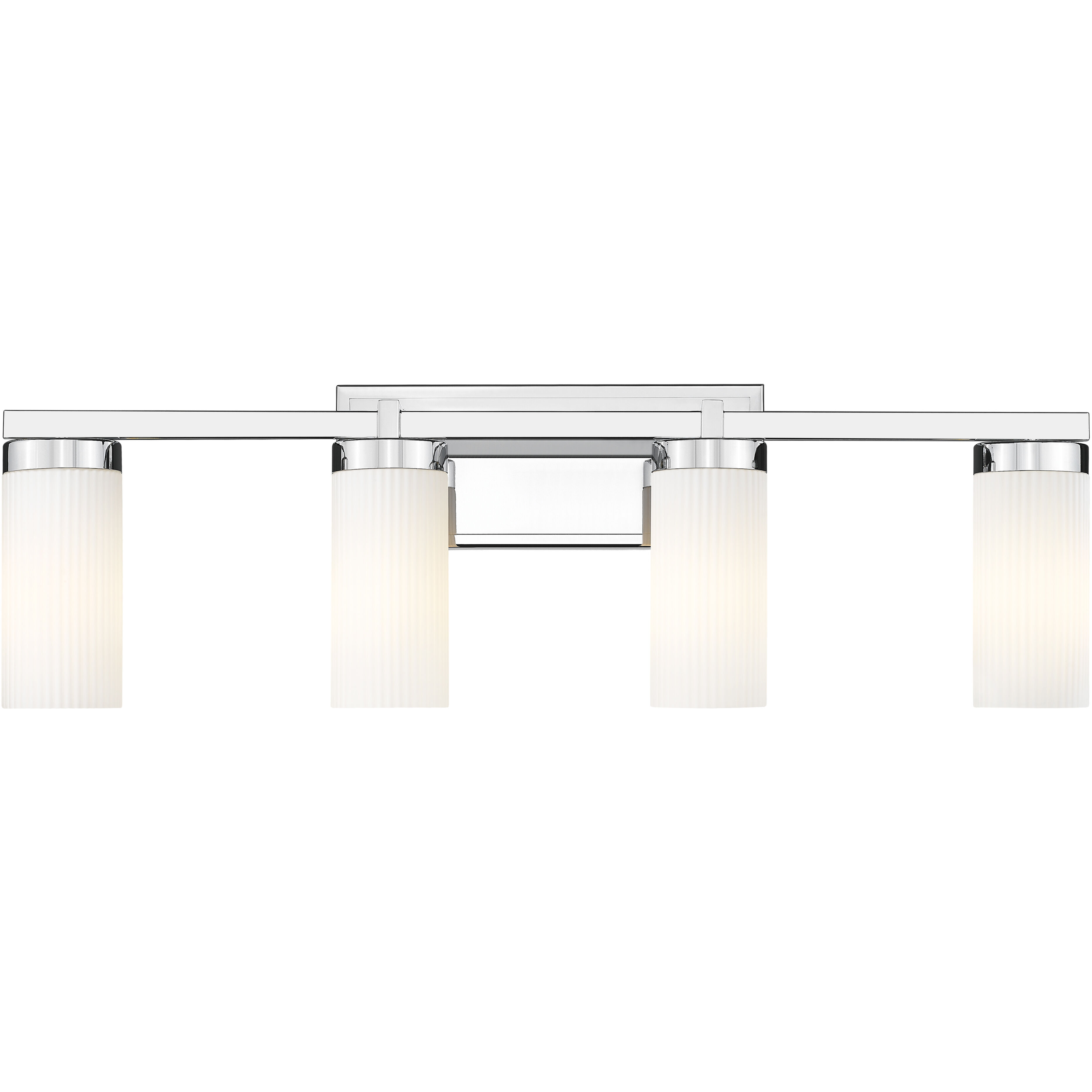 Danica 4 Light 29.5 inch Chrome Bath Vanity Light Wall Light