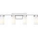 Danica 4 Light 29.5 inch Chrome Bath Vanity Light Wall Light