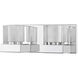 Fallon LED 12 inch Chrome Vanity Wall Light