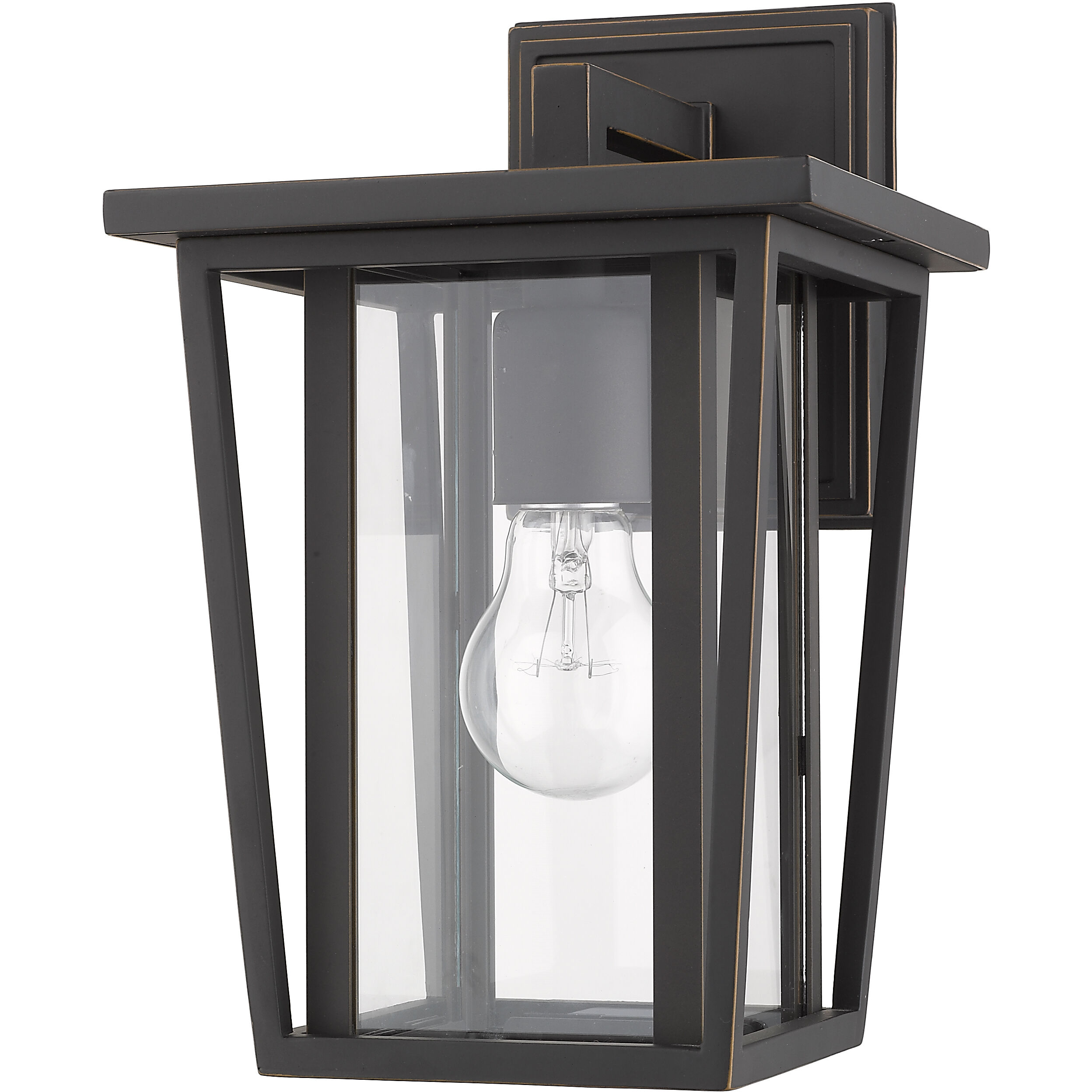 Seoul 1 Light 11.5 inch Oil Rubbed Bronze Outdoor Wall Light