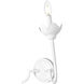 Allistair Wall Sconce Wall Light in Textured White