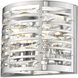 Cronise 2 Light 9.75 inch Chrome Wall Sconce Wall Light
