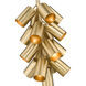 Lumina 17 Light 17.25 inch Modern Gold Chandelier Ceiling Light