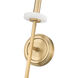 Gaultier 1 Light 4.5 inch Modern Gold Wall Sconce Wall Light