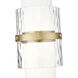 Cayden 1 Light 6.5 inch Modern Gold Pendant Ceiling Light
