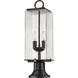 Sana 2 Light 22.25 inch Black Outdoor Pier Mounted Fixture