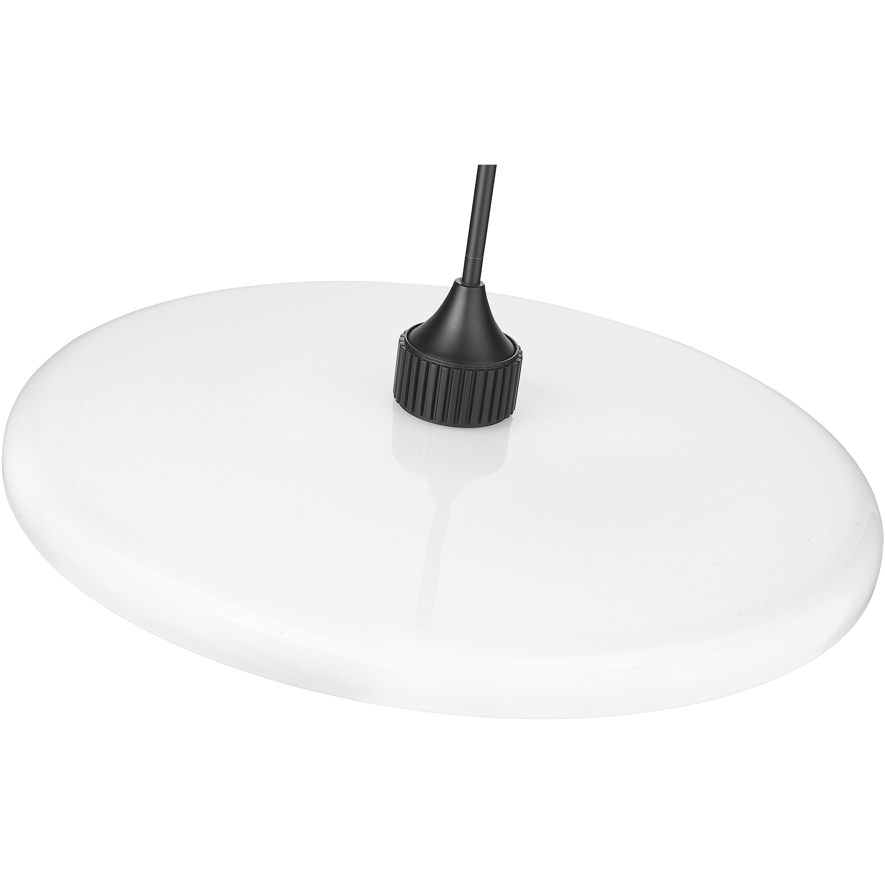 Paloma 1 Light 24 inch Matte Black Pendant Ceiling Light