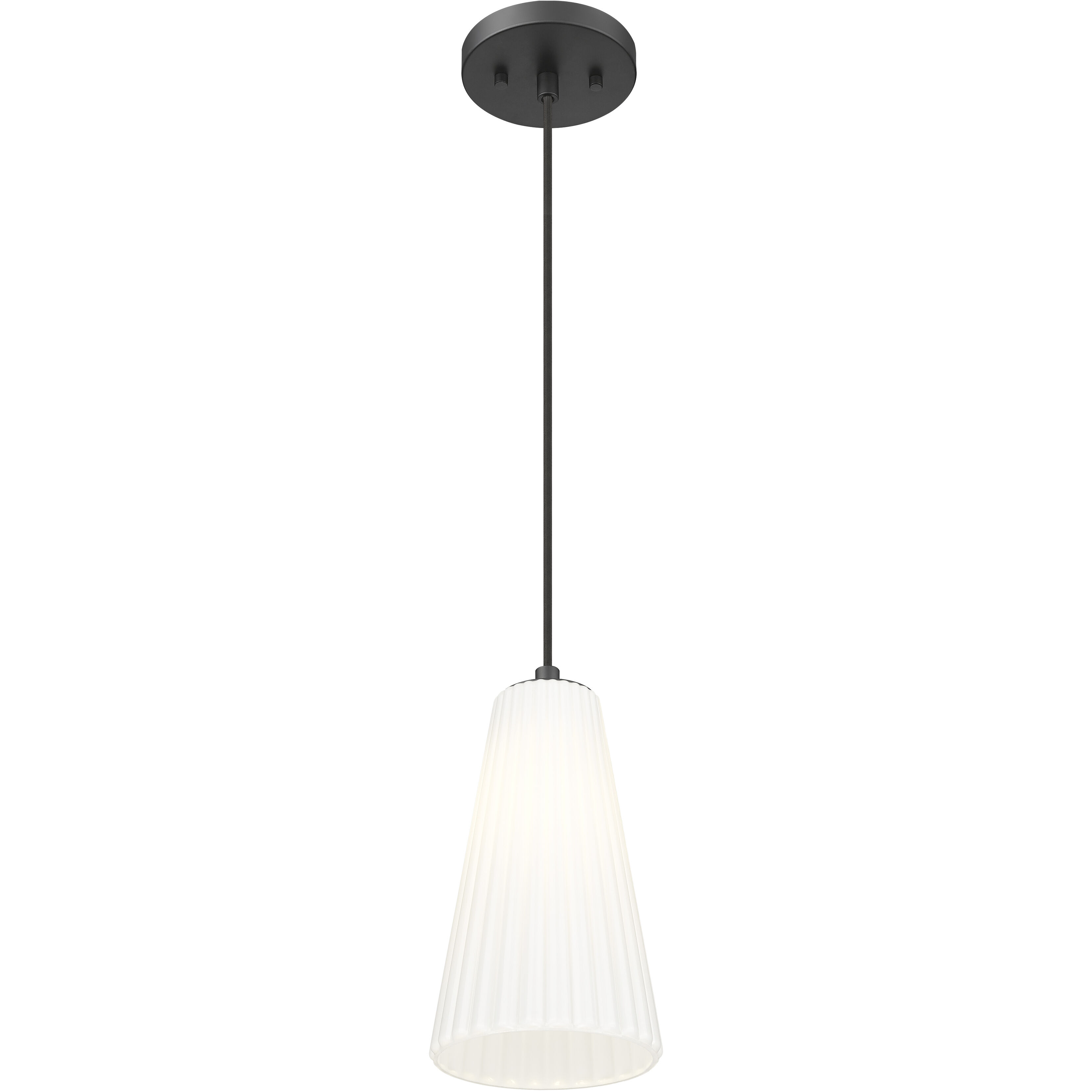 Farrell 1 Light 6 inch Matte Black Pendant Ceiling Light