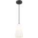Farrell 1 Light 6 inch Matte Black Pendant Ceiling Light
