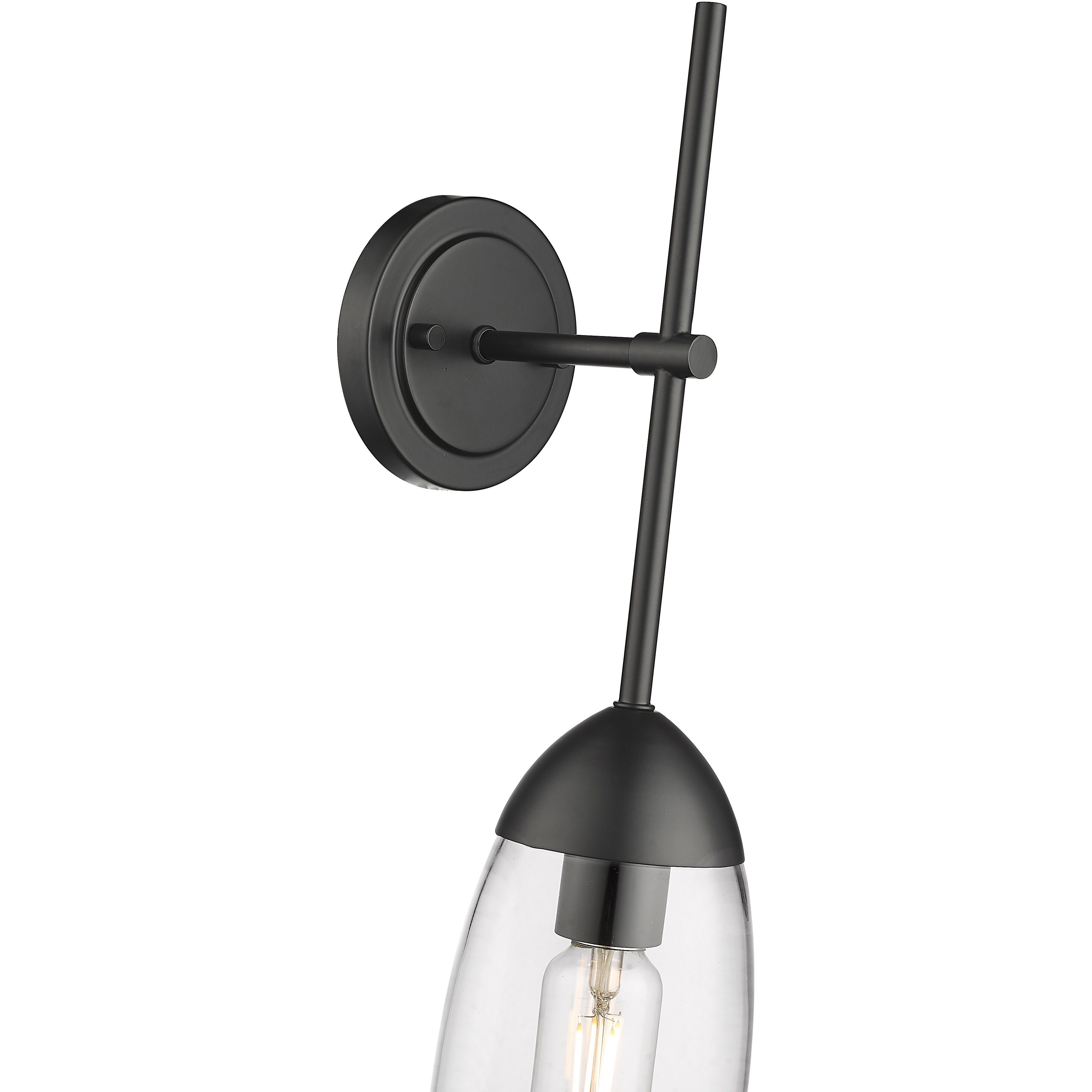 Arden 1 Light 4.5 inch Matte Black Wall Sconce Wall Light