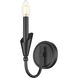 Claudelle Wall Sconce Wall Light in Matte Black