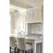 Gabriella 5 Light 15 inch Brushed Nickel Pendant Ceiling Light