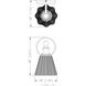 Auden 1 Light 5.75 inch Matte Black Wall Sconce Wall Light