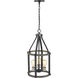 Kirkland 3 Light 12 inch Ashen Barnboard Pendant Ceiling Light