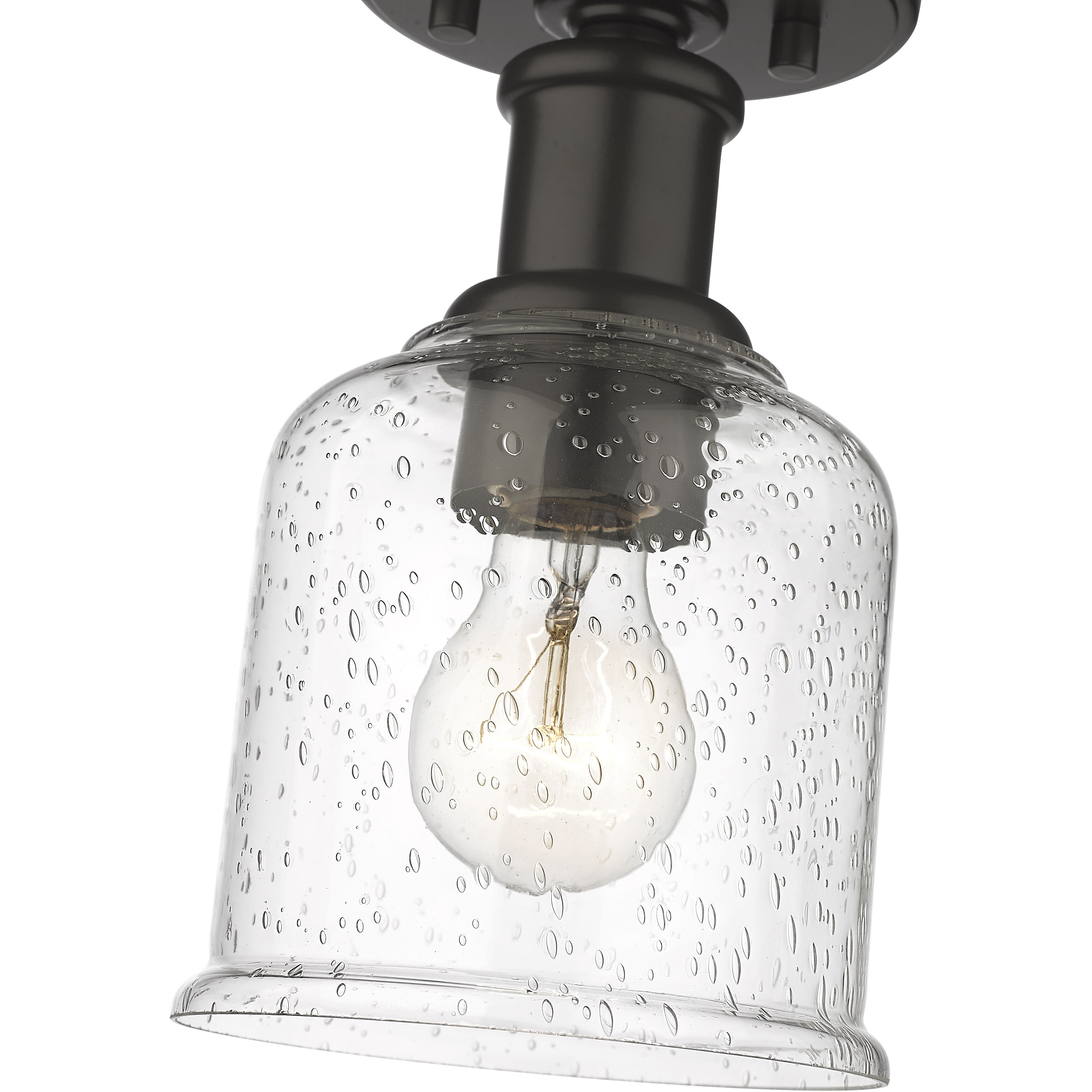 Bryant 1 Light 5.5 inch Bronze Flush Mount Ceiling Light