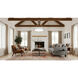 Quinn LED 32 inch Satin Nickel Pendant Ceiling Light