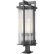 Fortis 3 Light 35.75 inch Sand Black Outdoor Pier Mounted Fixture