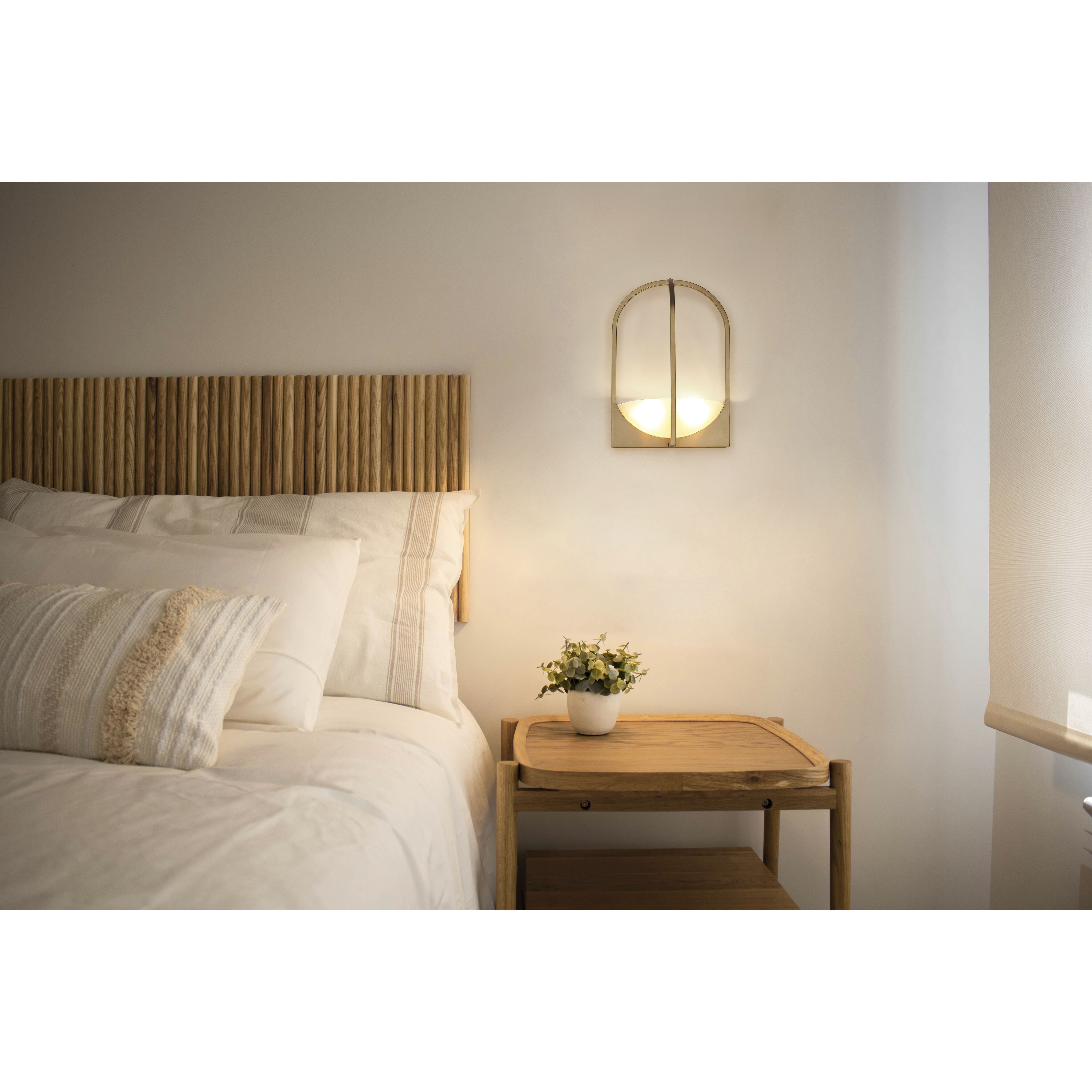 Devon 2 Light 12 inch Modern Gold Wall Sconce Wall Light